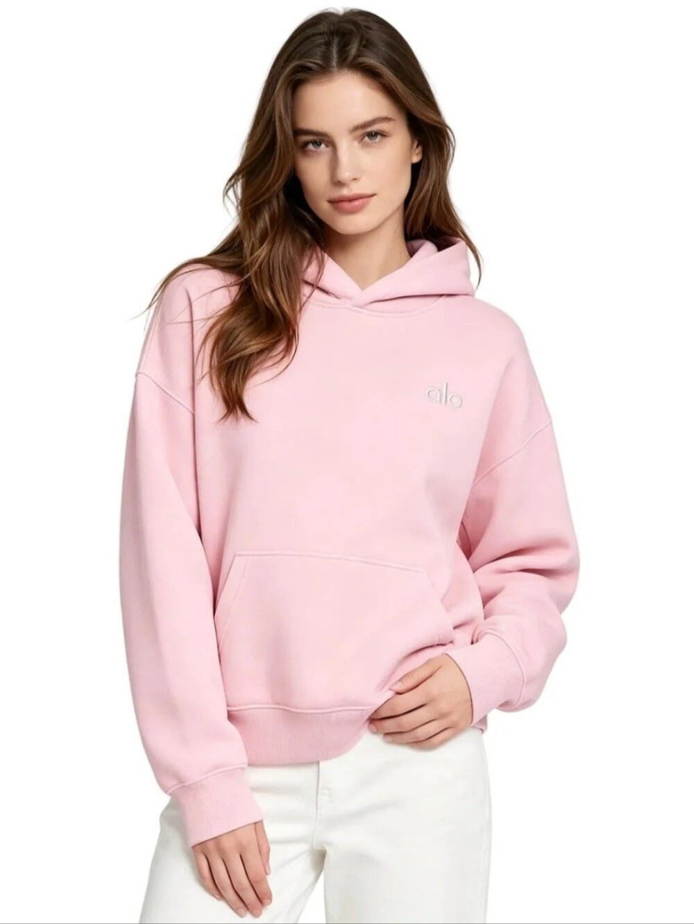 ALO Yoga Hoodie Ballet Pink Women's Size XS